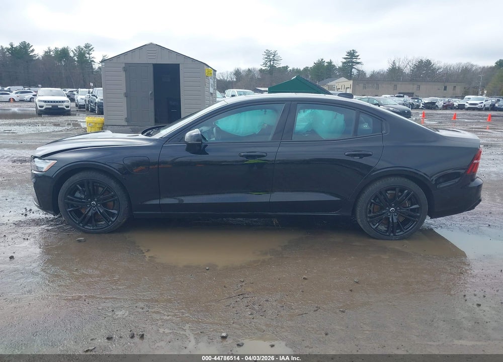 2023 VOLVO S60 RECHARGE PLUG-IN HYBRID T8 PLUS BLACK EDITION VIN: 7JRH60FT4PG235121