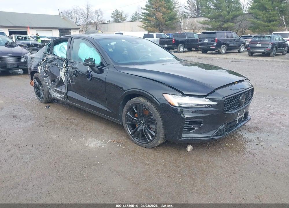 2023 VOLVO S60 RECHARGE PLUG-IN HYBRID T8 PLUS BLACK EDITION VIN: 7JRH60FT4PG235121
