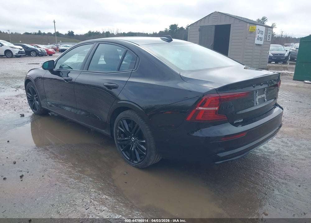 2023 VOLVO S60 RECHARGE PLUG-IN HYBRID T8 PLUS BLACK EDITION VIN: 7JRH60FT4PG235121