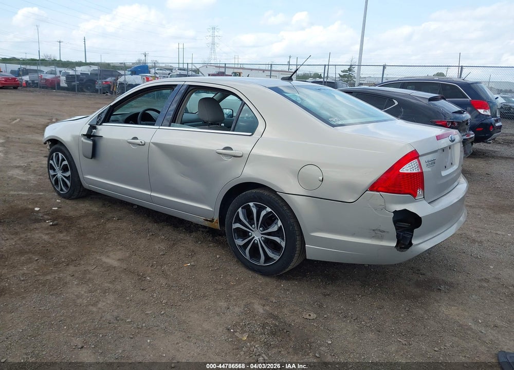 2010 FORD FUSION SE VIN: 3FAHP0HA3AR154222