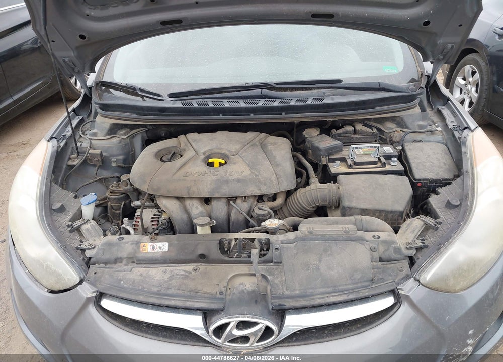 2013 HYUNDAI ELANTRA GLS VIN: 5NPDH4AE6DH237080