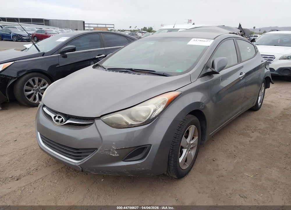 2013 HYUNDAI ELANTRA GLS VIN: 5NPDH4AE6DH237080
