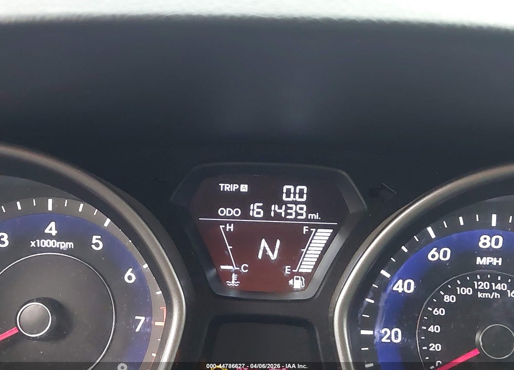 2013 HYUNDAI ELANTRA GLS VIN: 5NPDH4AE6DH237080