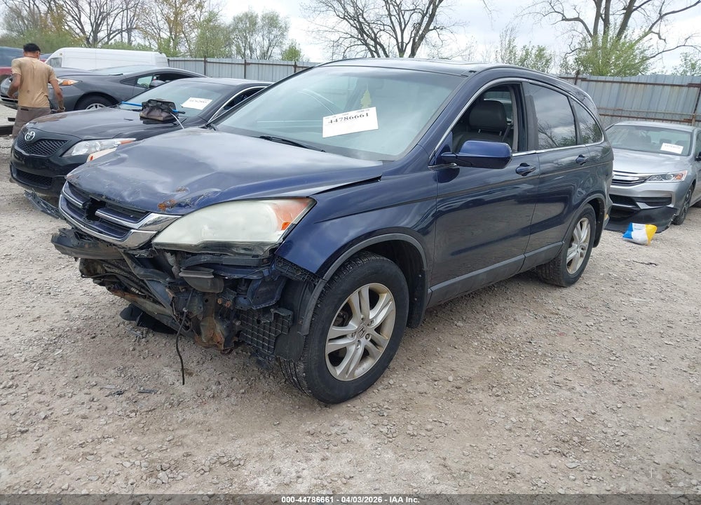 2010 HONDA CR-V EX-L VIN: 5J6RE4H73AL011795
