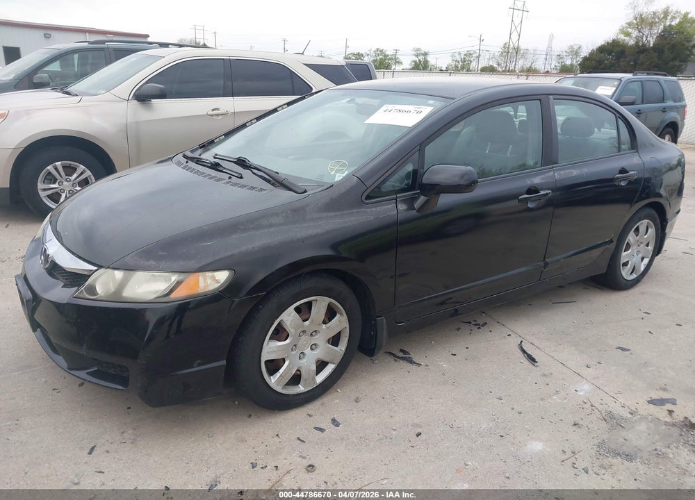 2009 HONDA CIVIC LX VIN: 19XFA16519E052323