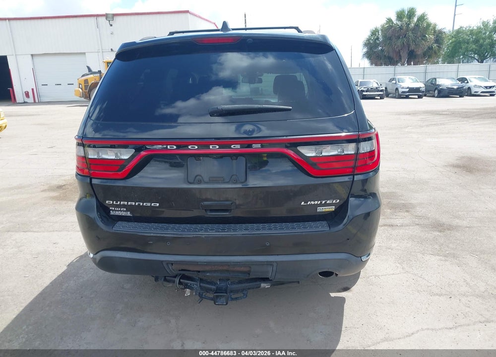 2014 DODGE DURANGO LIMITED VIN: 1C4RDJDG6EC481628