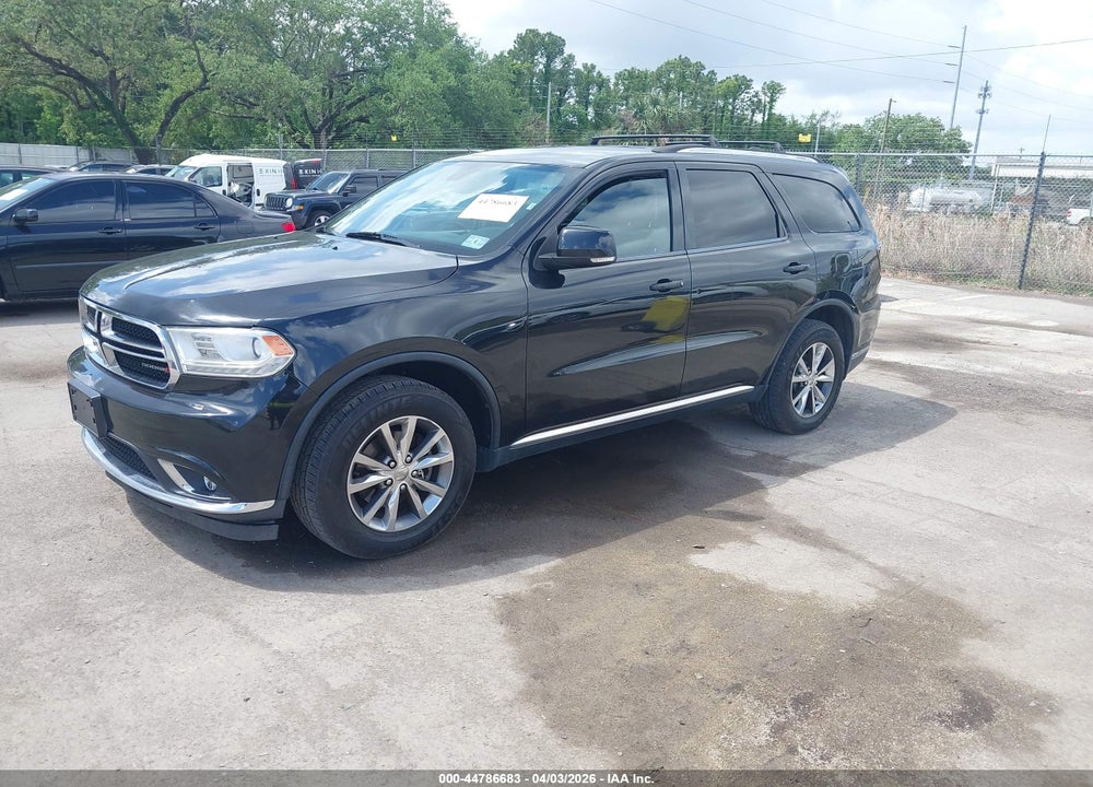 2014 DODGE DURANGO LIMITED VIN: 1C4RDJDG6EC481628