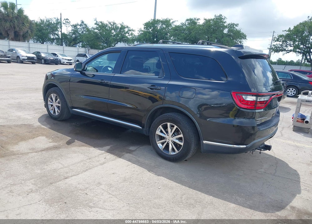 2014 DODGE DURANGO LIMITED VIN: 1C4RDJDG6EC481628