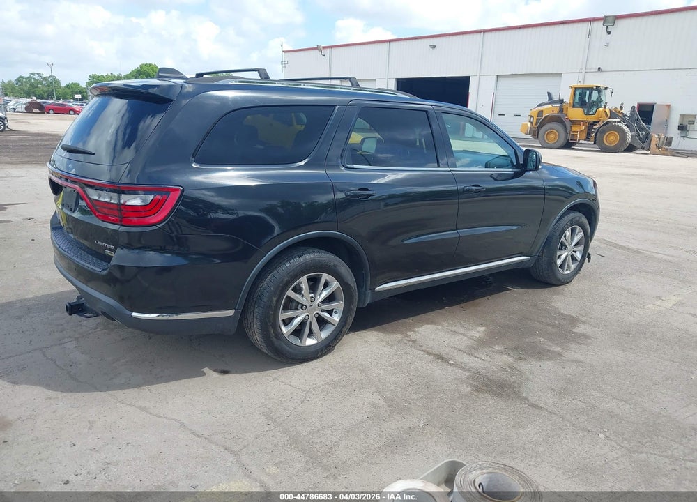 2014 DODGE DURANGO LIMITED VIN: 1C4RDJDG6EC481628