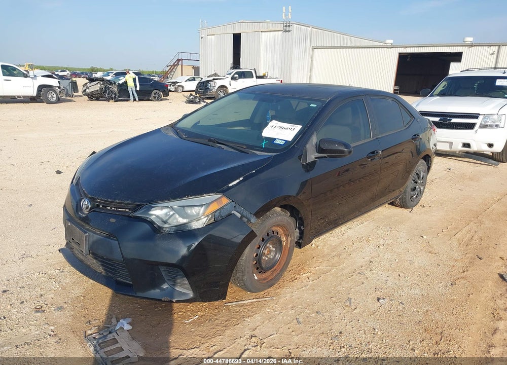 2014 TOYOTA COROLLA LE VIN: 5YFBURHE3EP157682