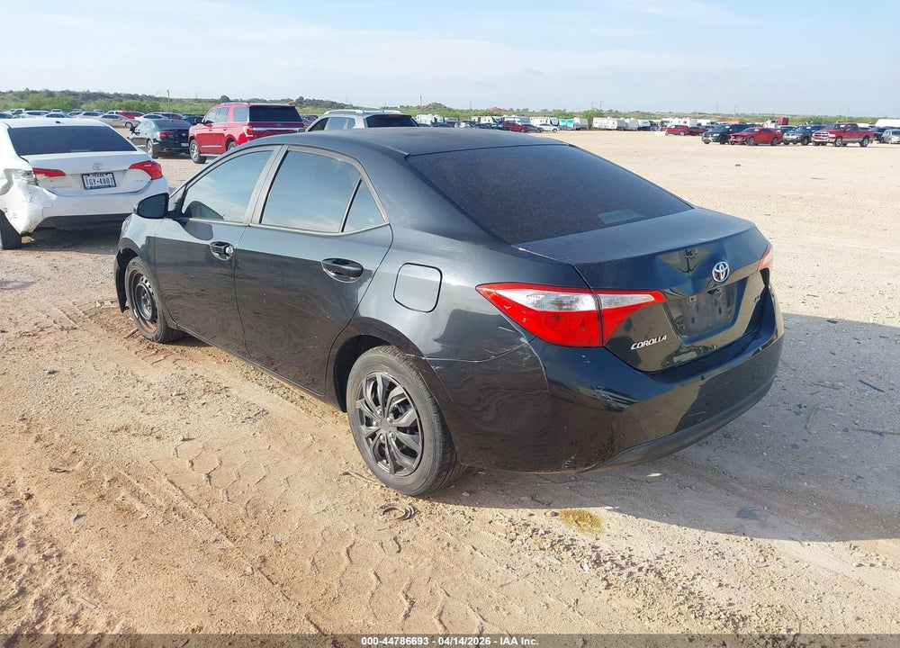 2014 TOYOTA COROLLA LE VIN: 5YFBURHE3EP157682