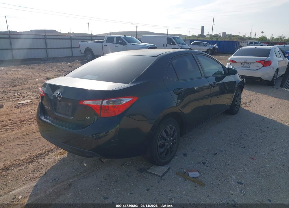 2014 TOYOTA COROLLA LE VIN: 5YFBURHE3EP157682