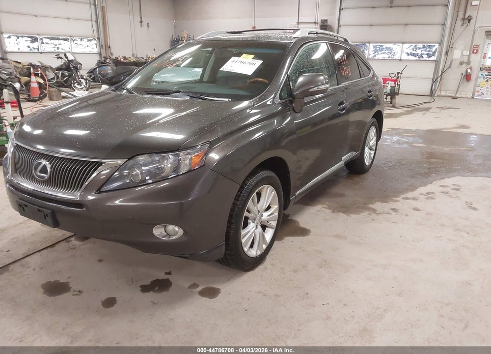 2010 LEXUS RX 450H VIN: JTJBC1BA7A2411250