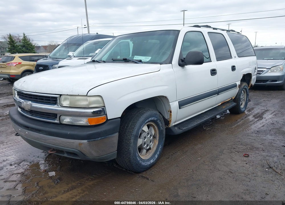 2002 CHEVROLET SUBURBAN 1500 LS VIN: 3GNFK16Z22G259224