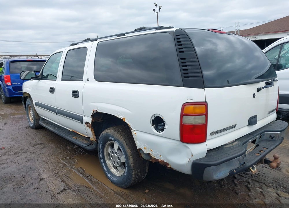 2002 CHEVROLET SUBURBAN 1500 LS VIN: 3GNFK16Z22G259224