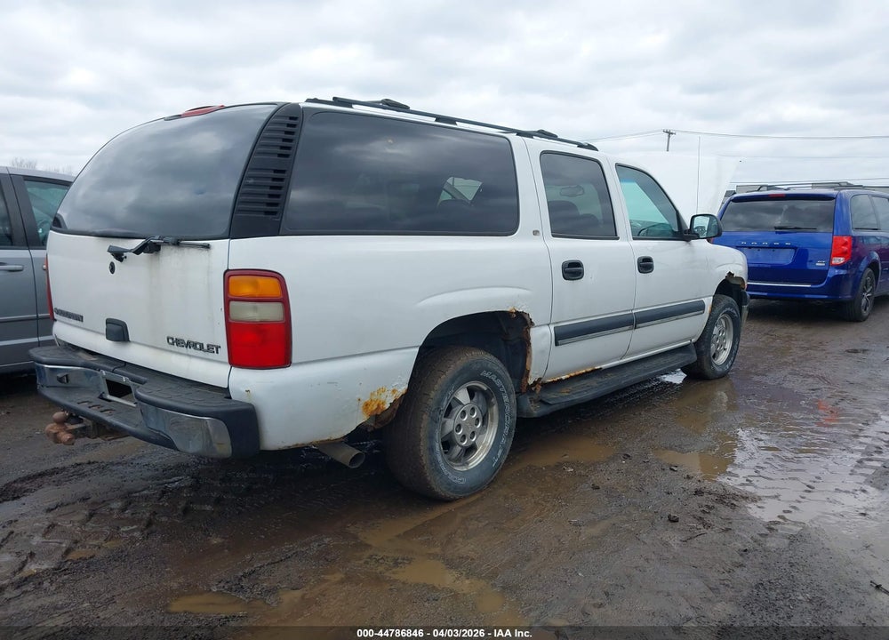 2002 CHEVROLET SUBURBAN 1500 LS VIN: 3GNFK16Z22G259224
