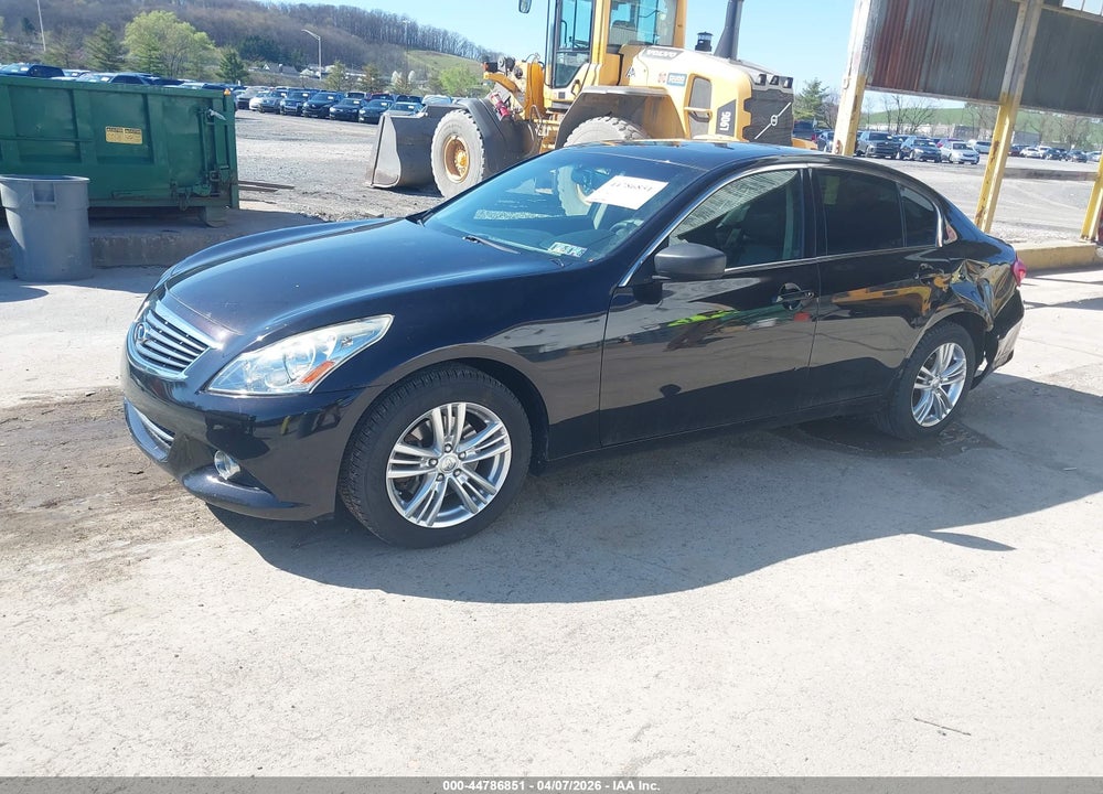 2012 INFINITI G37X VIN: JN1CV6AR5CM678063