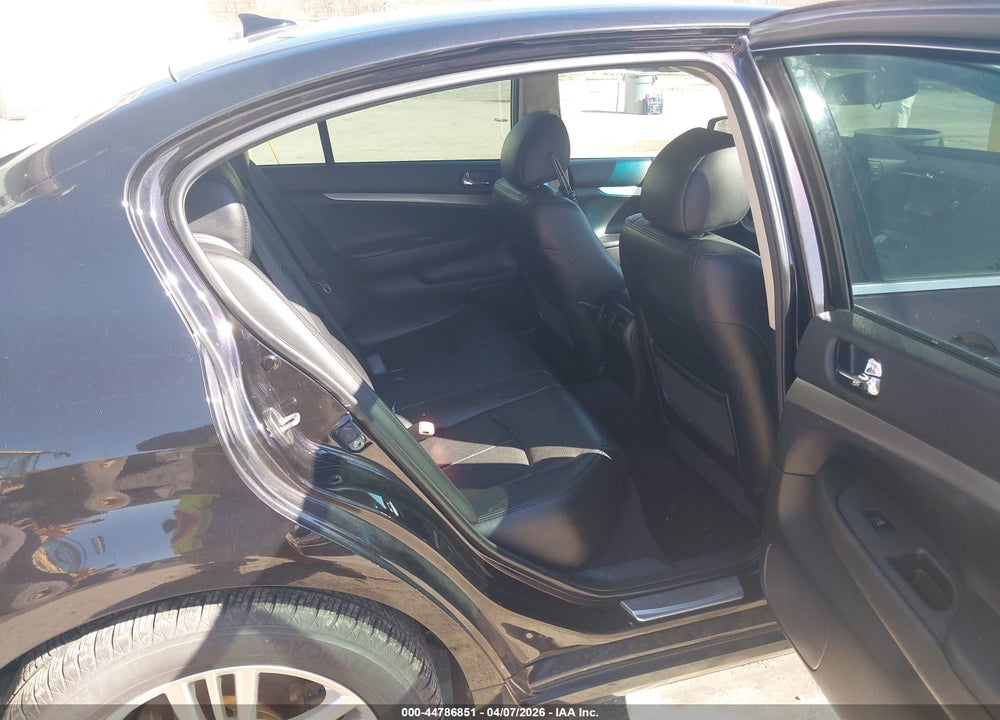 2012 INFINITI G37X VIN: JN1CV6AR5CM678063