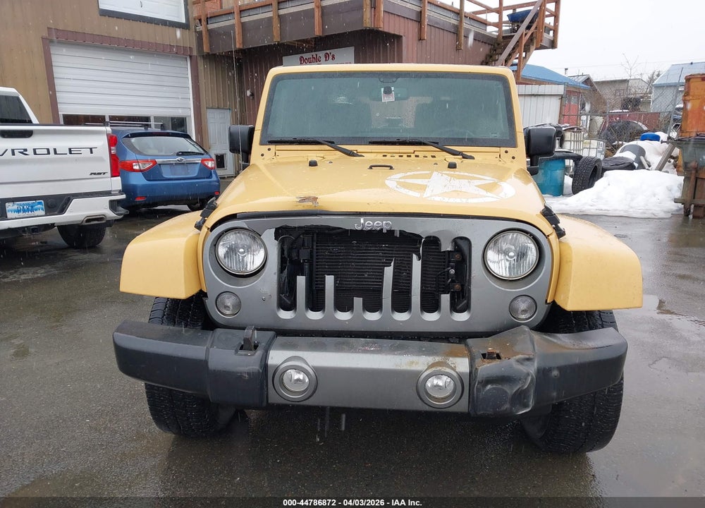 2014 JEEP WRANGLER FREEDOM EDITION VIN: 1C4AJWAG5EL209935