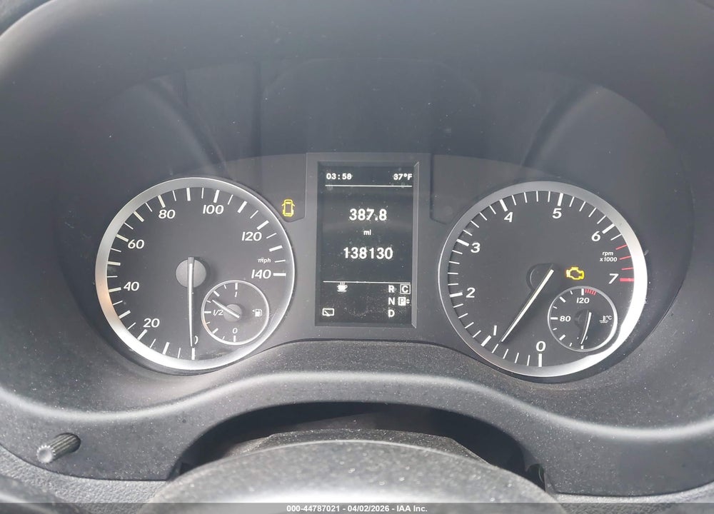 2016 MERCEDES-BENZ METRIS VIN: WD3PG2EA9G3120969