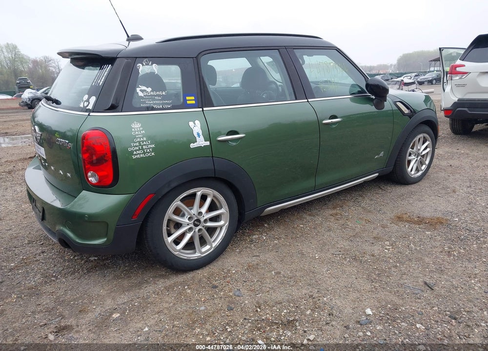 2015 MINI COUNTRYMAN COOPER S VIN: WMWZC5C52FWP44317