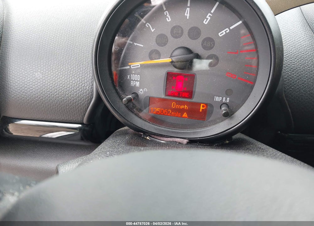 2015 MINI COUNTRYMAN COOPER S VIN: WMWZC5C52FWP44317