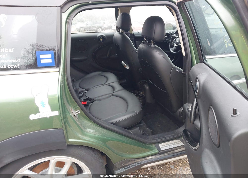2015 MINI COUNTRYMAN COOPER S VIN: WMWZC5C52FWP44317