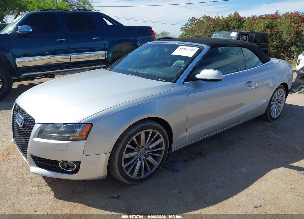 2011 AUDI A5 PREMIUM VIN: WAULFAFH0BN015230