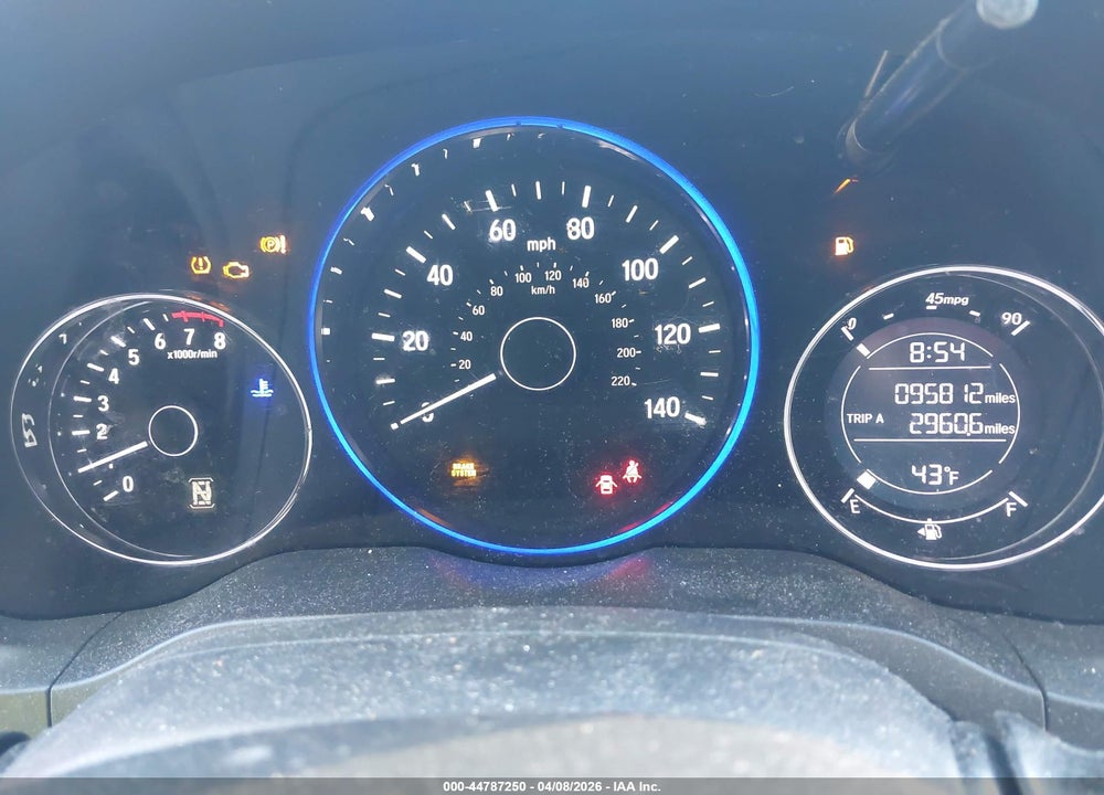 2018 HONDA HR-V LX VIN: 3CZRU6H39JM706261