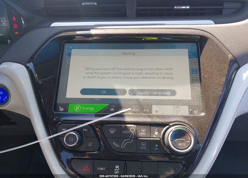 2020 CHEVROLET BOLT EV FWD LT VIN: 1G1FY6S00L4146889