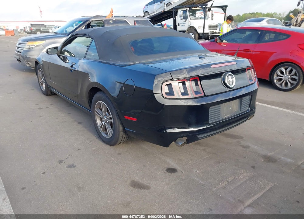2013 FORD MUSTANG V6 PREMIUM VIN: 1ZVBP8EM1D5236984