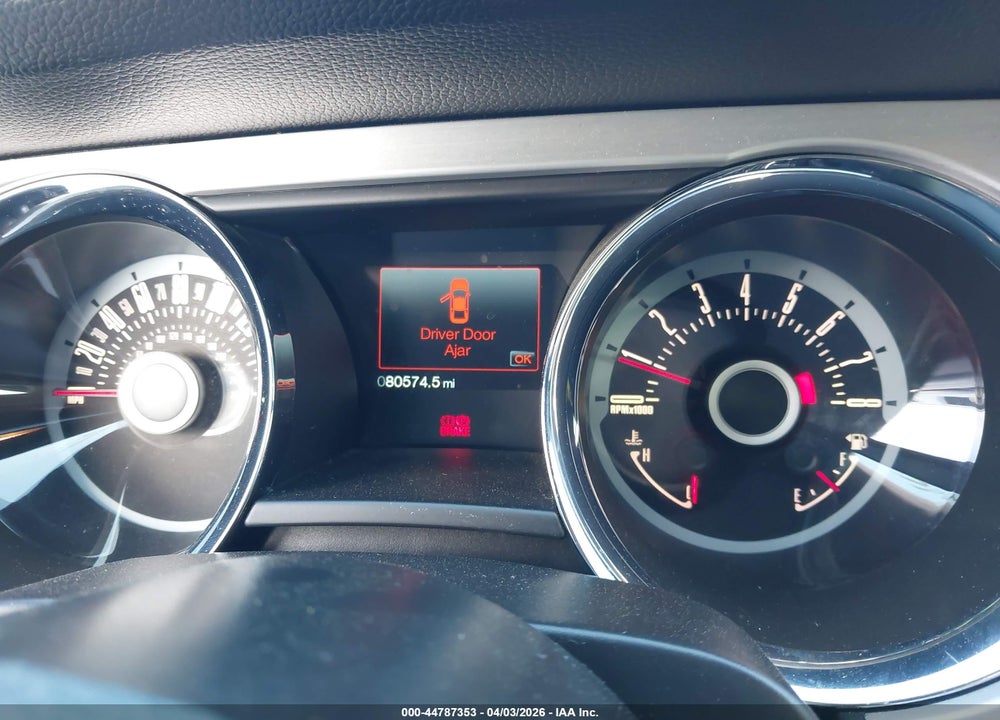 2013 FORD MUSTANG V6 PREMIUM VIN: 1ZVBP8EM1D5236984