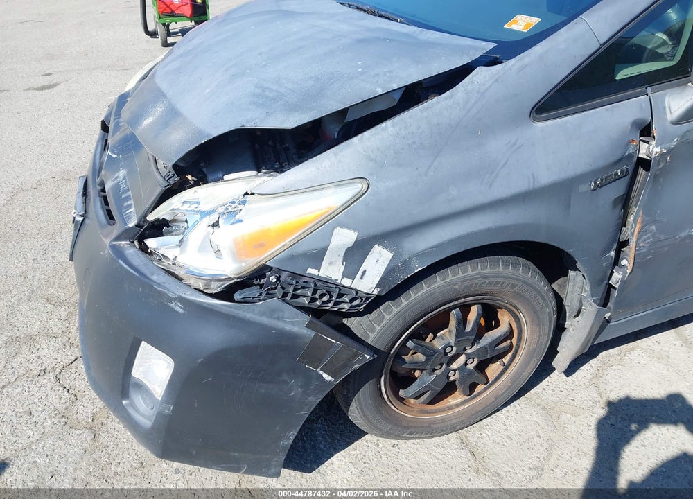 2010 TOYOTA PRIUS II VIN: JTDKN3DU2A0151187