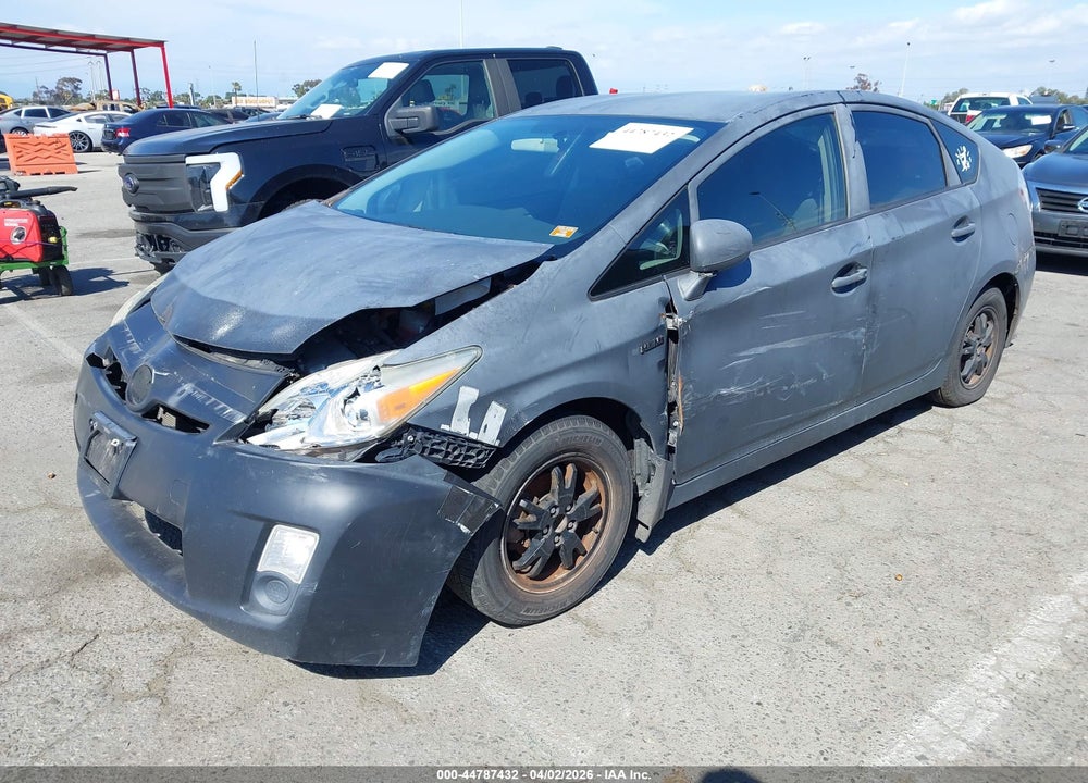 2010 TOYOTA PRIUS II VIN: JTDKN3DU2A0151187