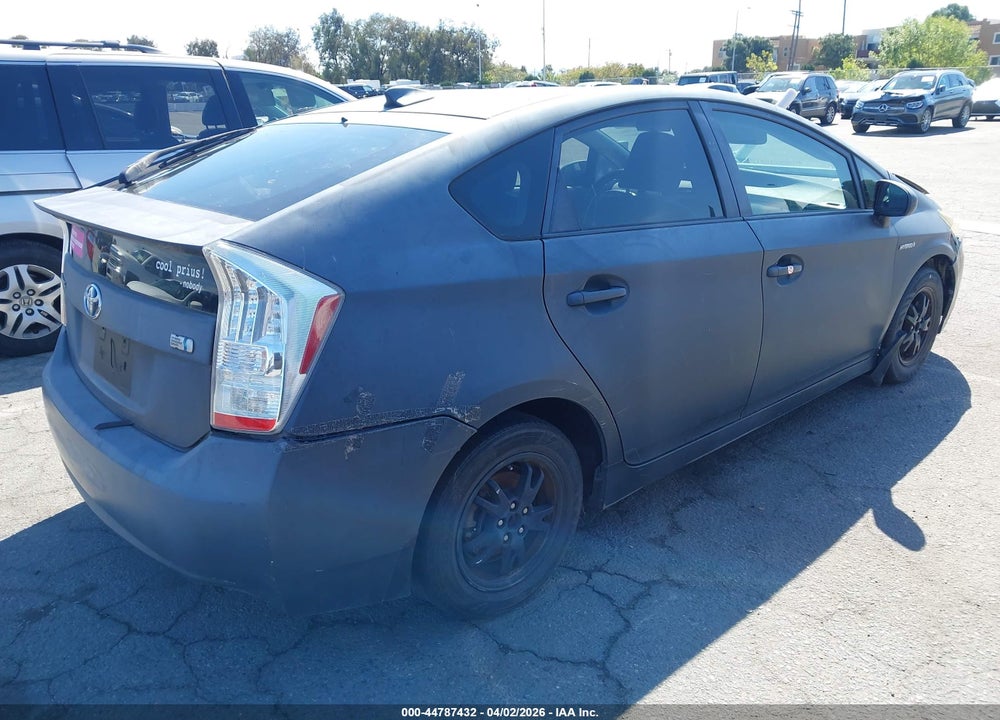 2010 TOYOTA PRIUS II VIN: JTDKN3DU2A0151187