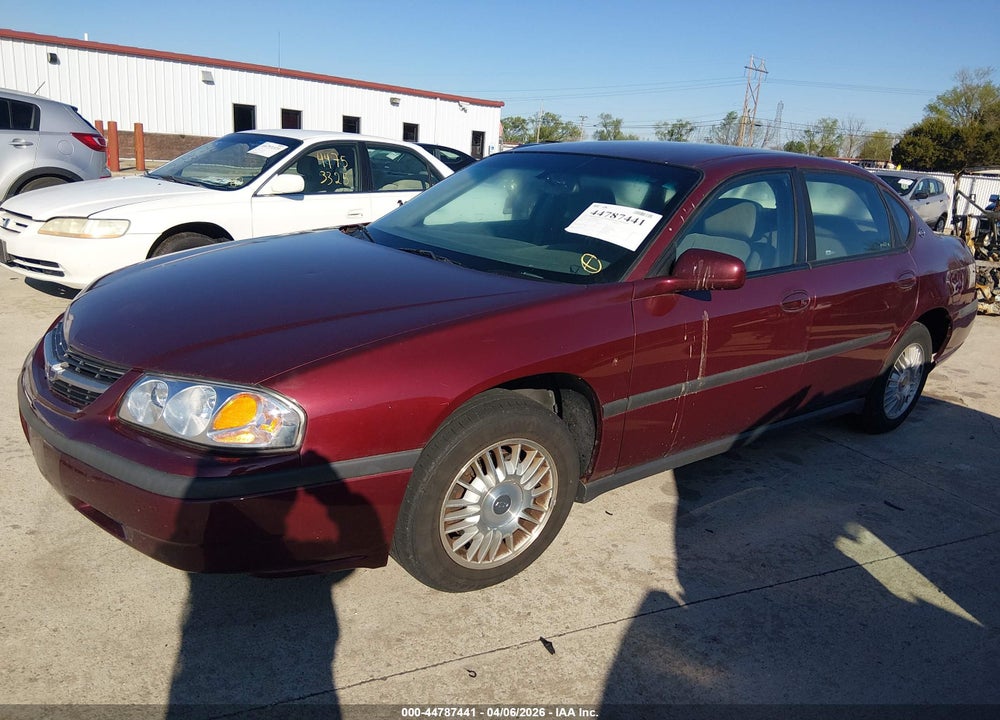2002 CHEVROLET IMPALA VIN: 2G1WF55K729283949