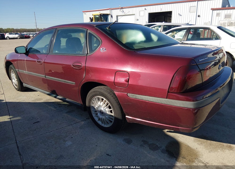 2002 CHEVROLET IMPALA VIN: 2G1WF55K729283949