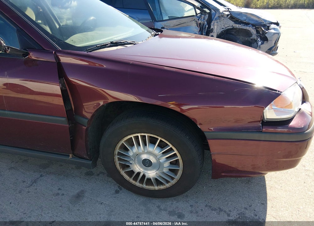 2002 CHEVROLET IMPALA VIN: 2G1WF55K729283949