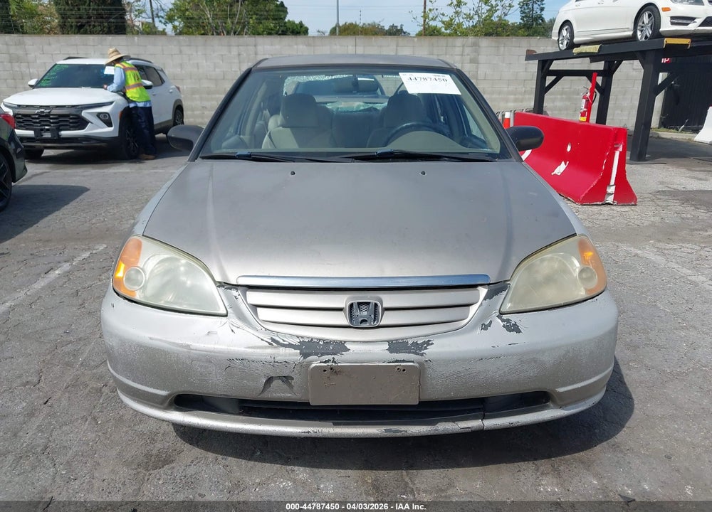 2001 HONDA CIVIC LX VIN: 2HGES165X1H608700