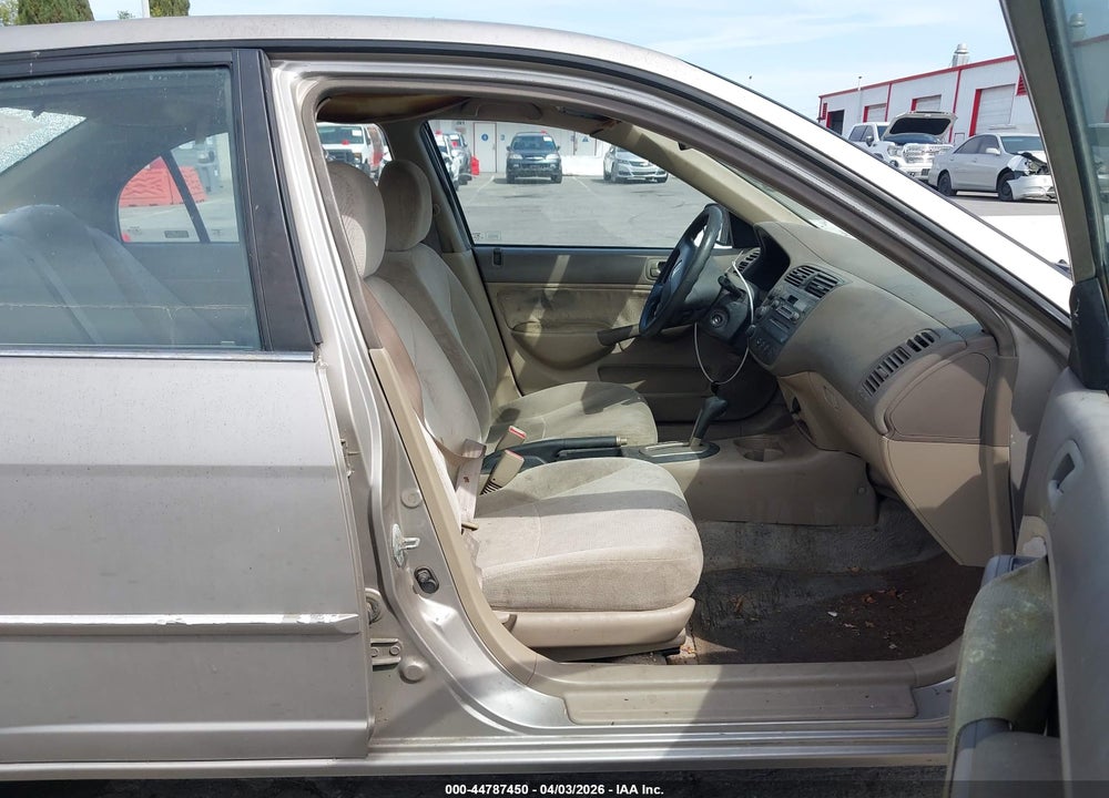 2001 HONDA CIVIC LX VIN: 2HGES165X1H608700