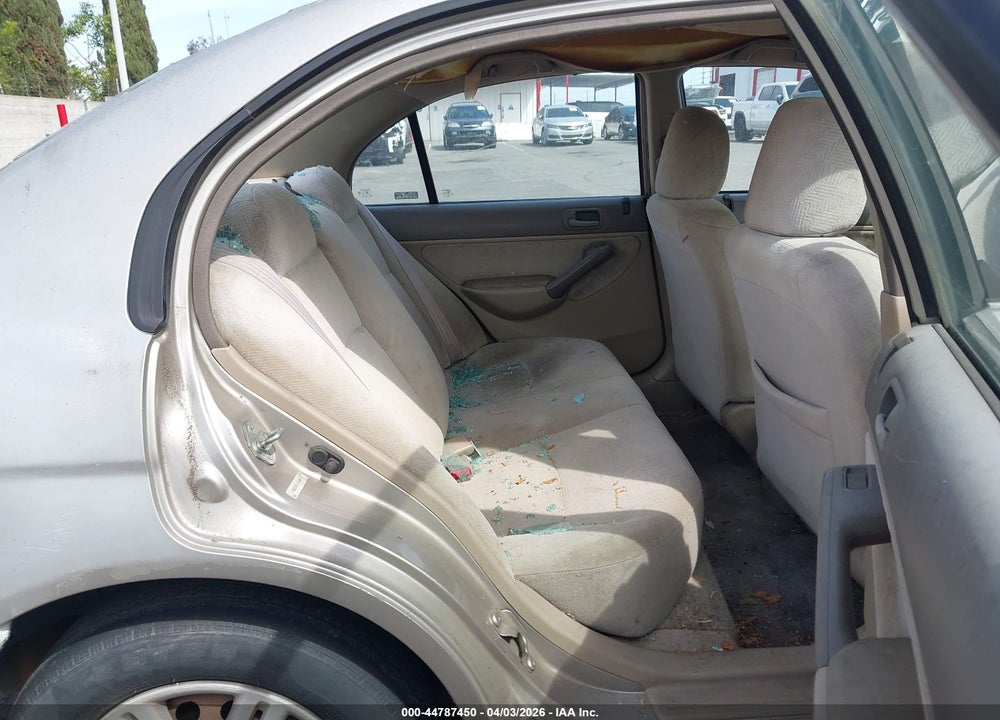 2001 HONDA CIVIC LX VIN: 2HGES165X1H608700