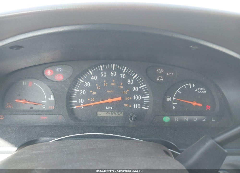 2004 TOYOTA TUNDRA VIN: 5TBJN321X4S444074