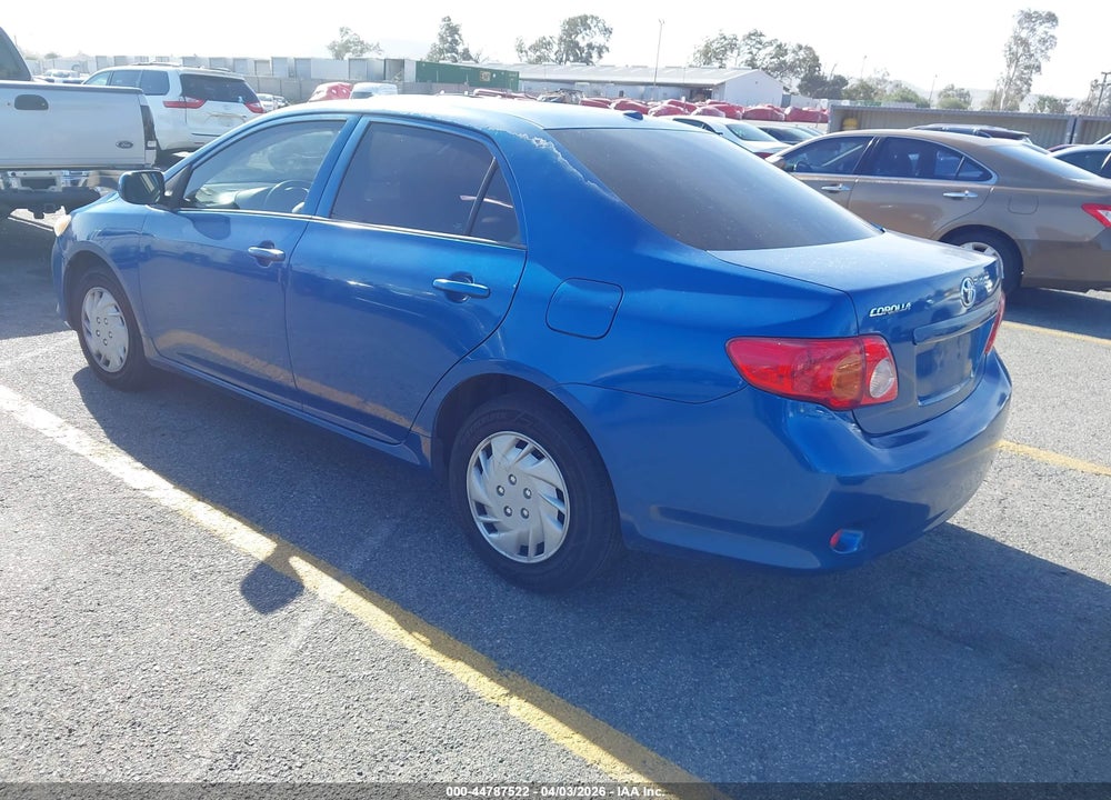 2009 TOYOTA COROLLA LE VIN: JTDBL40E599045494