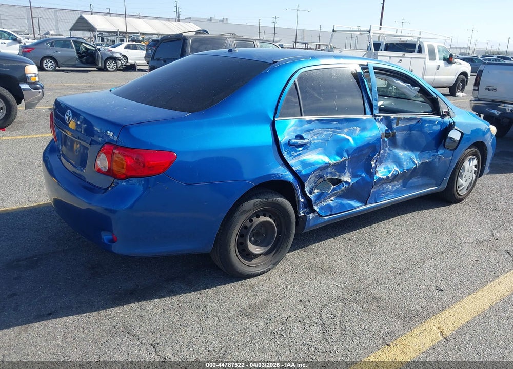 2009 TOYOTA COROLLA LE VIN: JTDBL40E599045494