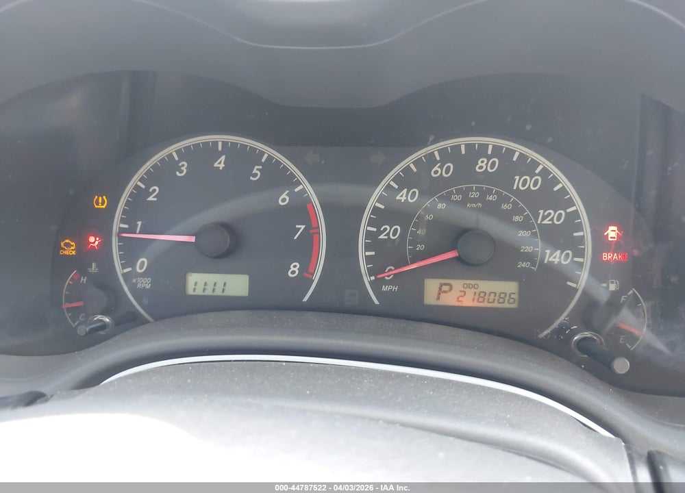 2009 TOYOTA COROLLA LE VIN: JTDBL40E599045494