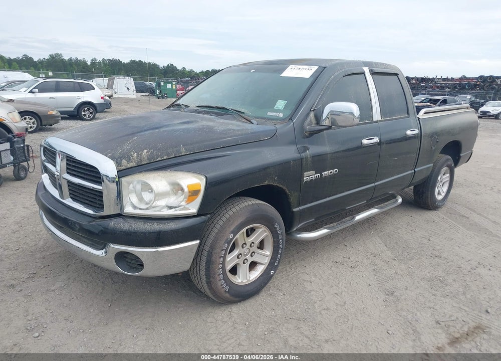 2007 DODGE RAM 1500 SLT VIN: 1D7HA18P47J505850