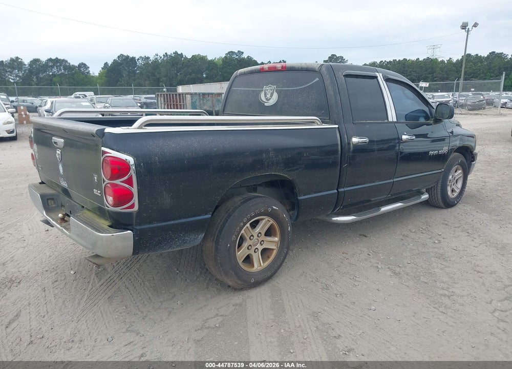 2007 DODGE RAM 1500 SLT VIN: 1D7HA18P47J505850