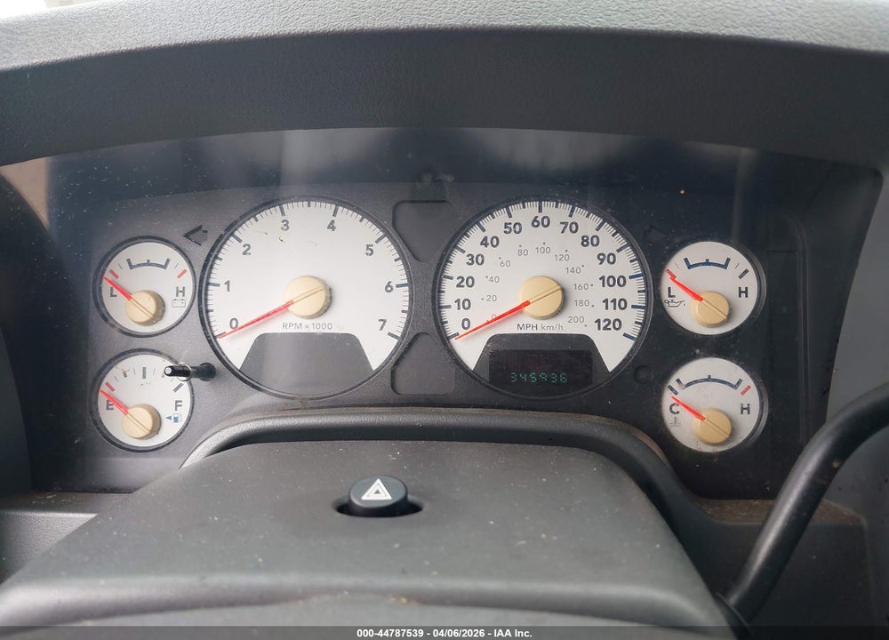 2007 DODGE RAM 1500 SLT VIN: 1D7HA18P47J505850