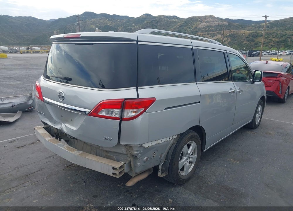 2016 NISSAN QUEST PLATINUM/S/SL/SV VIN: JN8AE2KP7G9152153