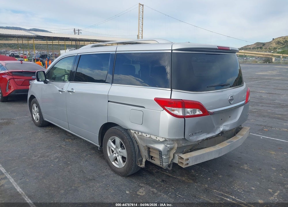 2016 NISSAN QUEST PLATINUM/S/SL/SV VIN: JN8AE2KP7G9152153